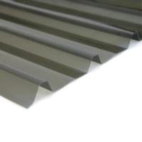 Atap Spandek Tranparan Bening Polycarbonate Gelombang