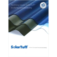 Atap Polycarbonate Gelombang Solartuff Greca