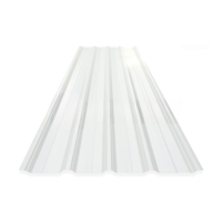 Atap Spandek Tranparan Bening Polycarbonate Gelombang